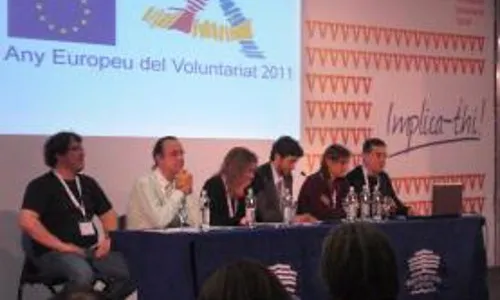 Un momento del II Congreso de Voluntariado.