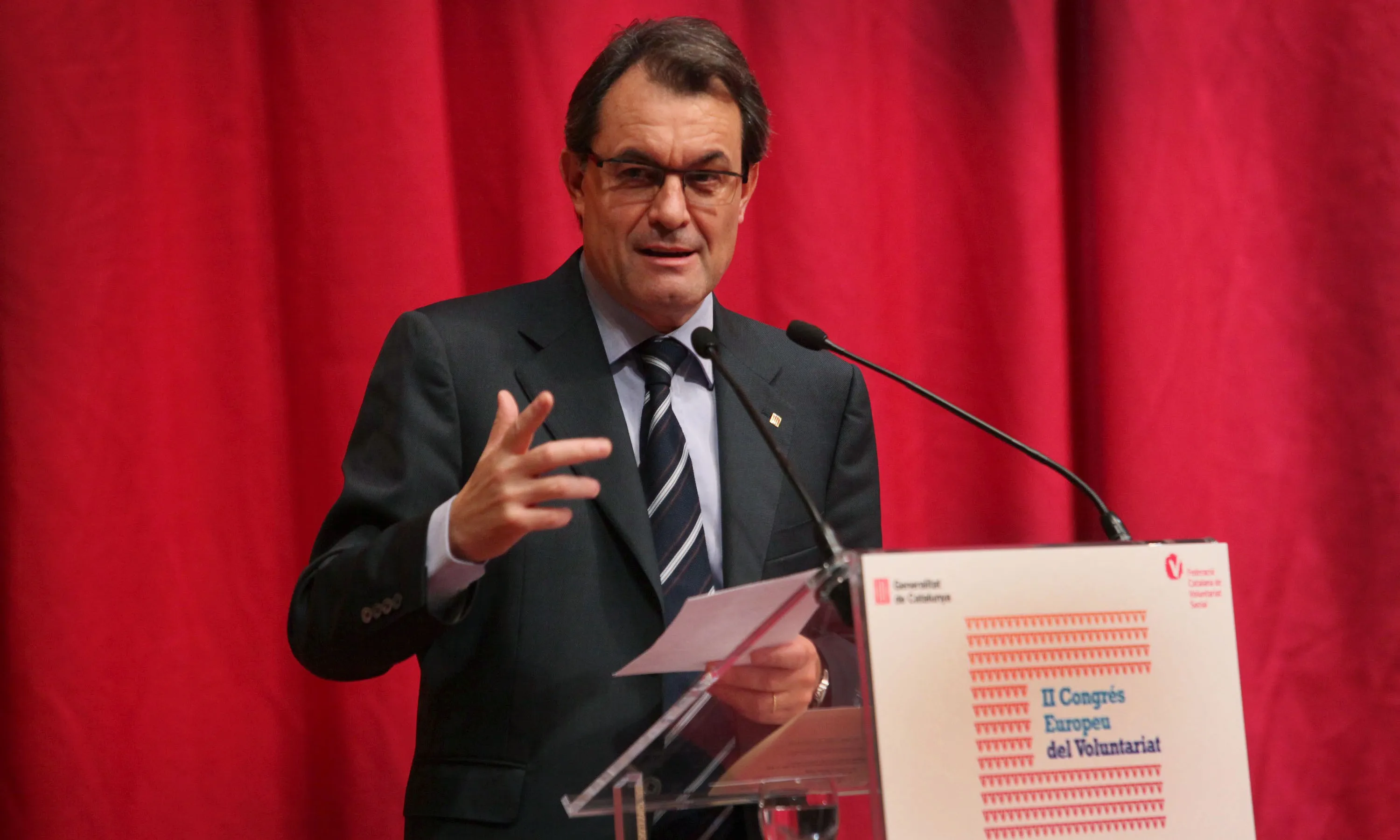 Artur Mas, president de la Generalitat de Catalunya. Font: Premsa Gencat