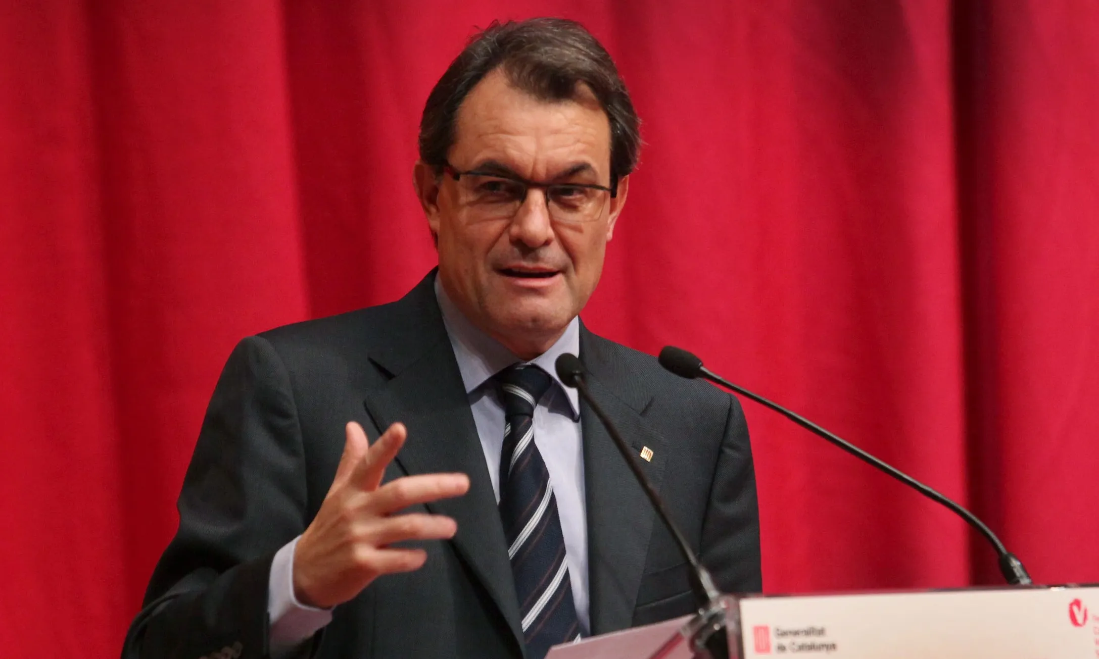 Artur Mas, president de la Generalitat de Catalunya. Font: Premsa Gencat