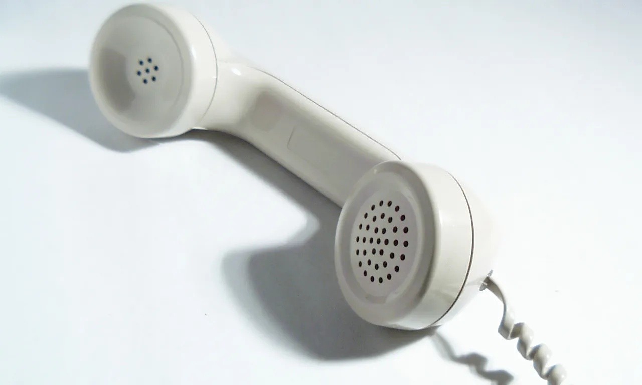 Fotografia d'un telèfon