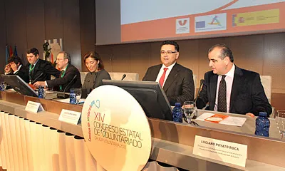 Imatge de Poyatos al XIV Congrés del Voluntariat