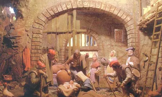 Obra exposada al Museu del Pessebre de Catalunya (Aj. Sant Vicenç de Montalt)