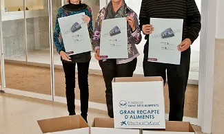 D'esquerra a dreta: Maria Pau Cornadó, Josefina Fernández i JM Forné. Font: UdL
