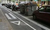 Es pot fer un carril bici segur sense restar espai als vianants