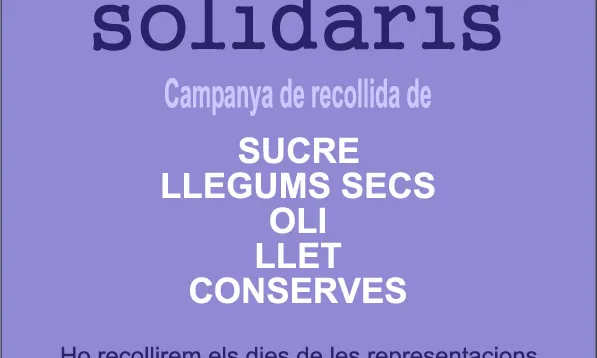 Cartell de la campanya 'Pastorets solidaris'