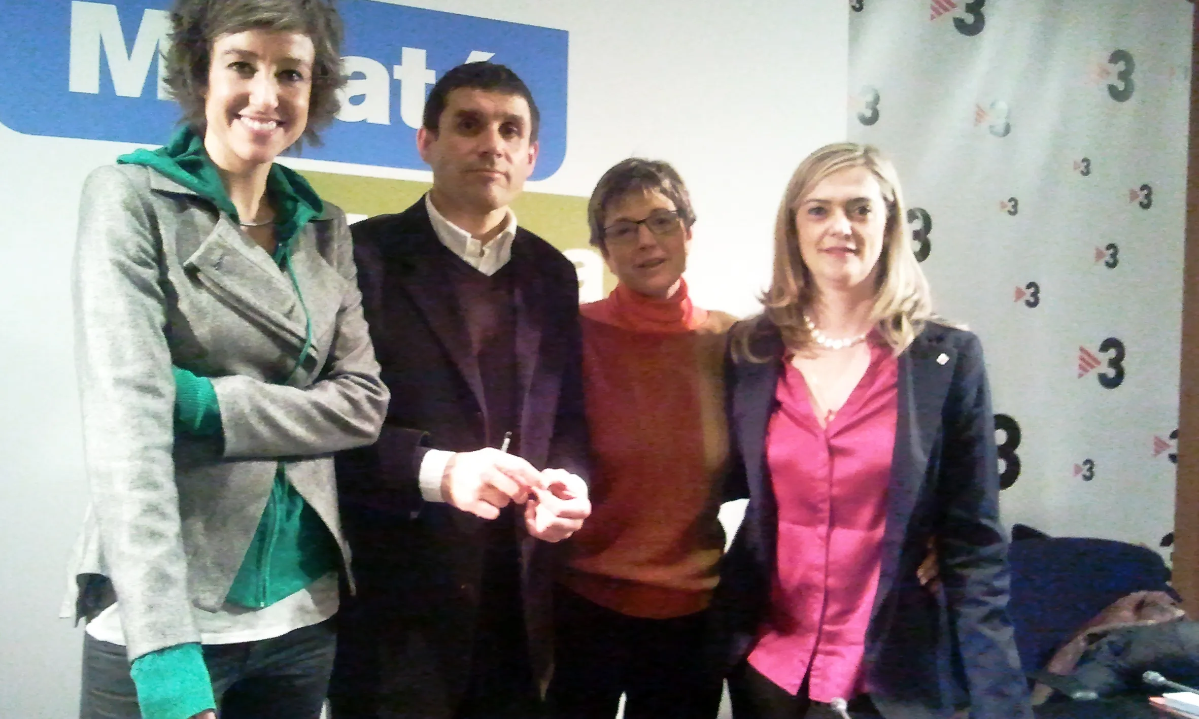 Agnès Marquès, Lluís Bernabè, Francina Alsina i Violant Cervera