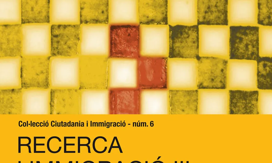 Portada del document sobre Recerca i Immigració III