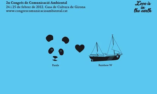 Panda & Rainbow Warrior (2on Congrés de Comunicacio Ambiental)