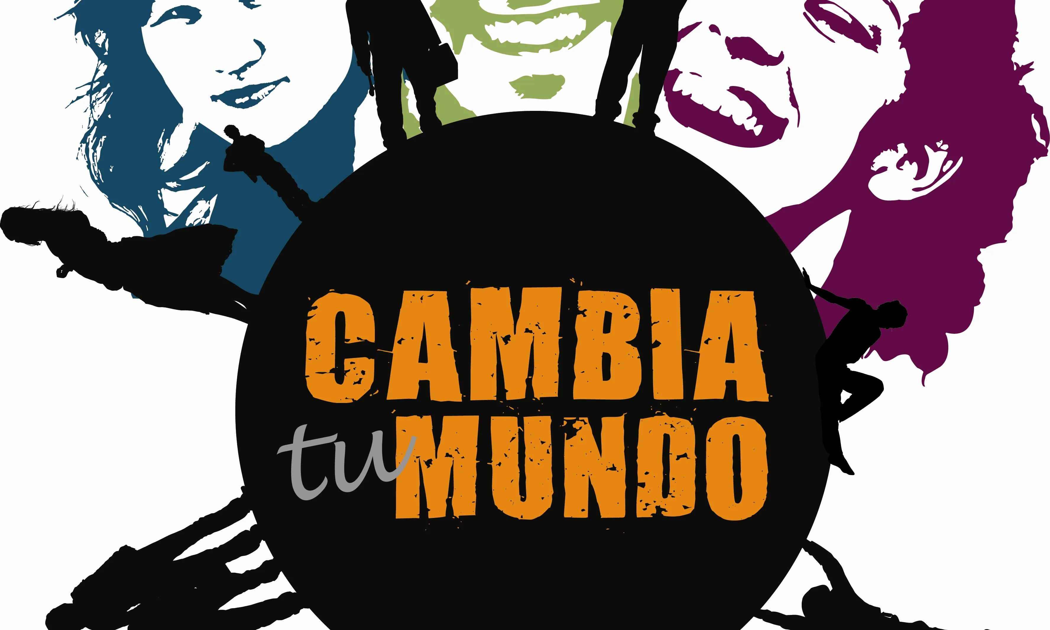 Logotip del concurs per a joves "Canvia el teu món"