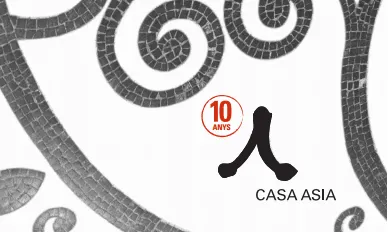 Logotip Casa Àsia 10 anys