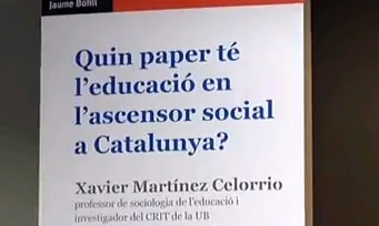 imatge del vídeo de la Fundació Jaume Bofill