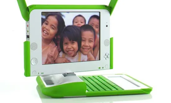 Imatge: web del projecte "One Laptop Per Child"