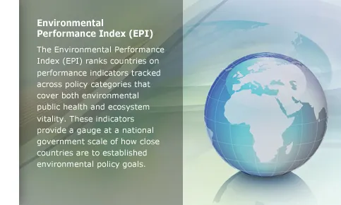 Imatge: Environmental Performance Index, a www.yale.edu