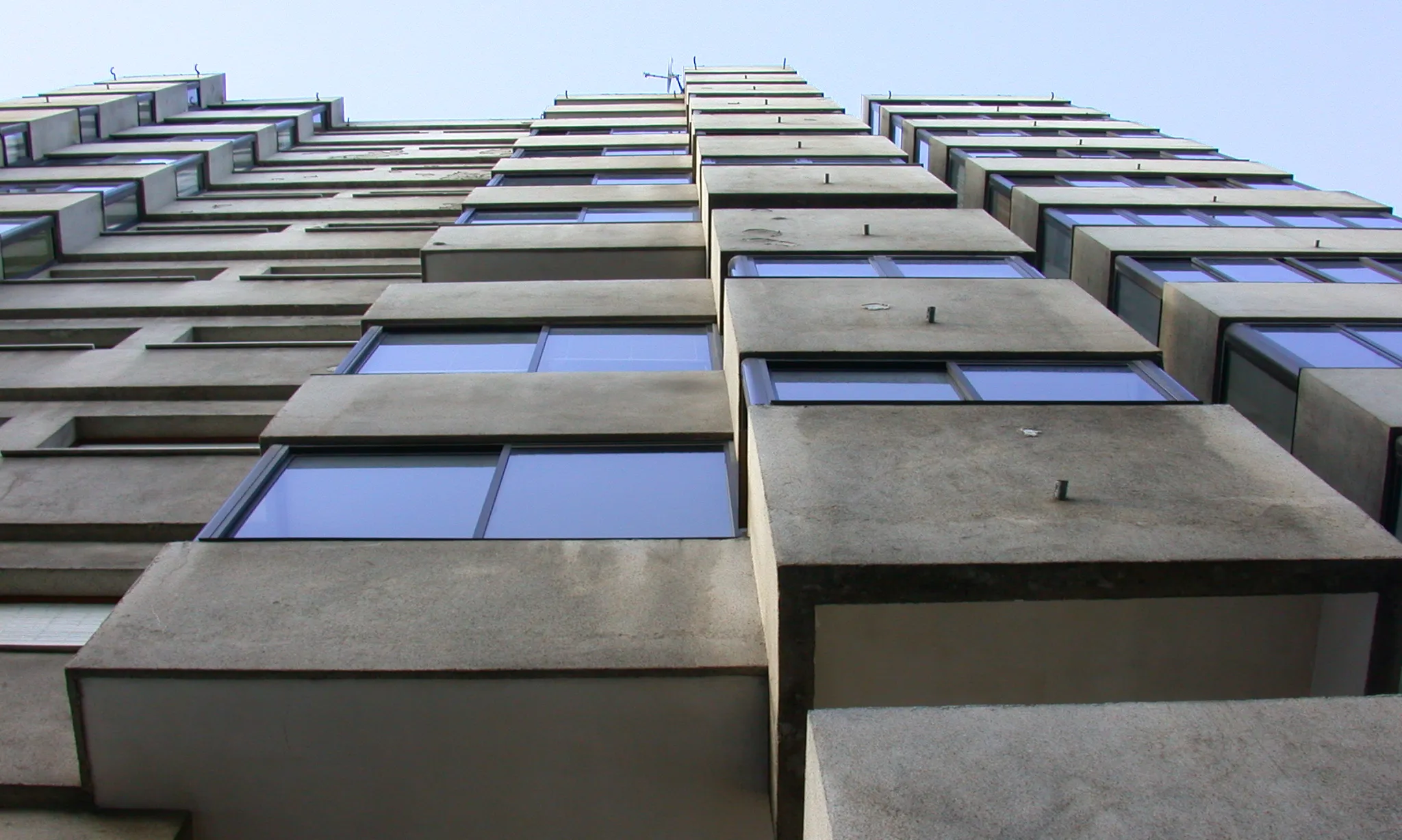 Imatge en perspectiva d'un edifici