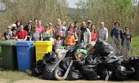 Neteja popular dels espais fluvials