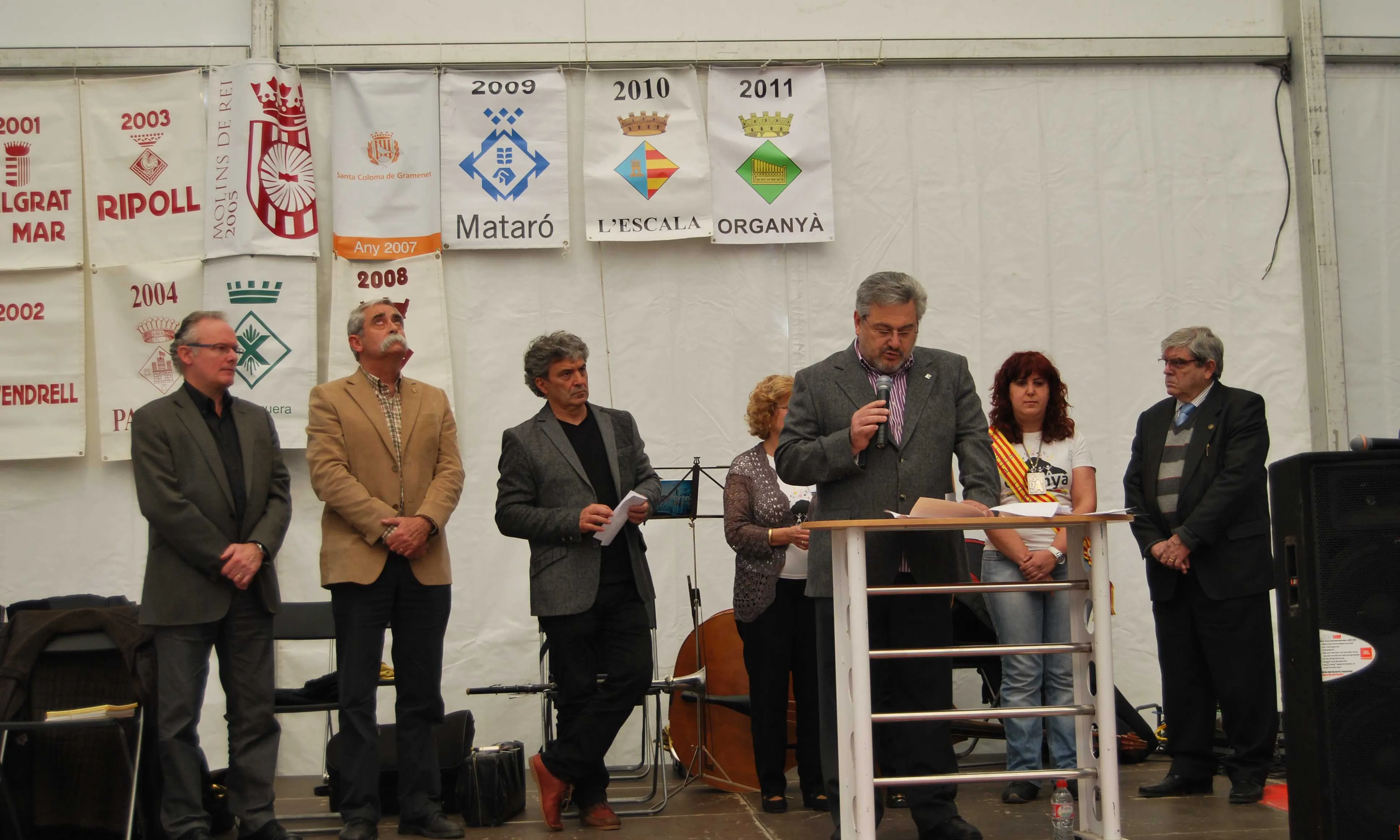 El president dels sardanistes catalans, Joaquim Rucabado (Foto: FSC)