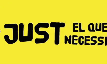 "És JUST el que necessitem", lema de la Festa del Comerç Just 2012