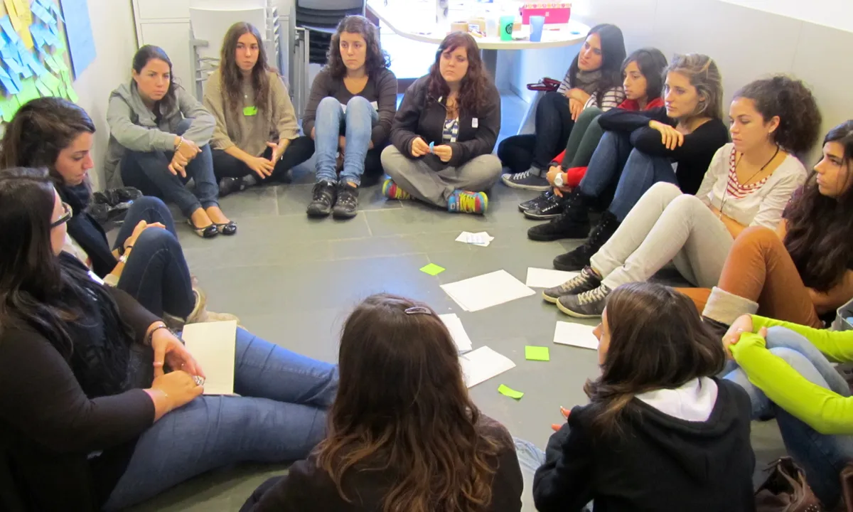 Voluntaris del programa sociosanitàri de la FAS durant la trobada anual