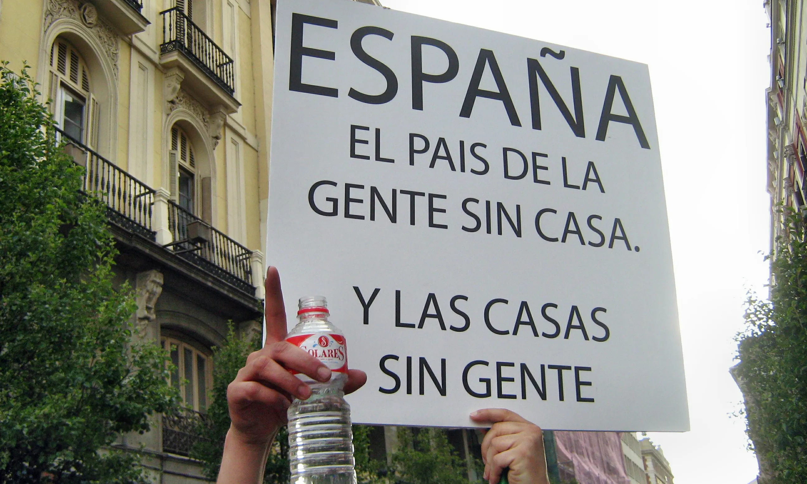 Manifestació 15M; Imatge de José María Pérez Fernández