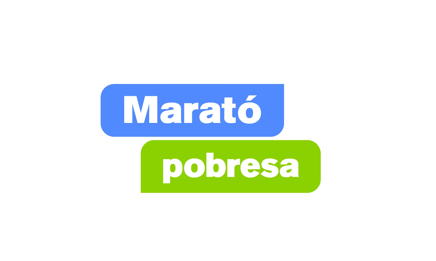 Logotip de la Marató per la Pobresa