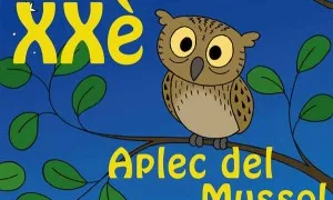 Imatge del cartell de l'Aplec del Mussol