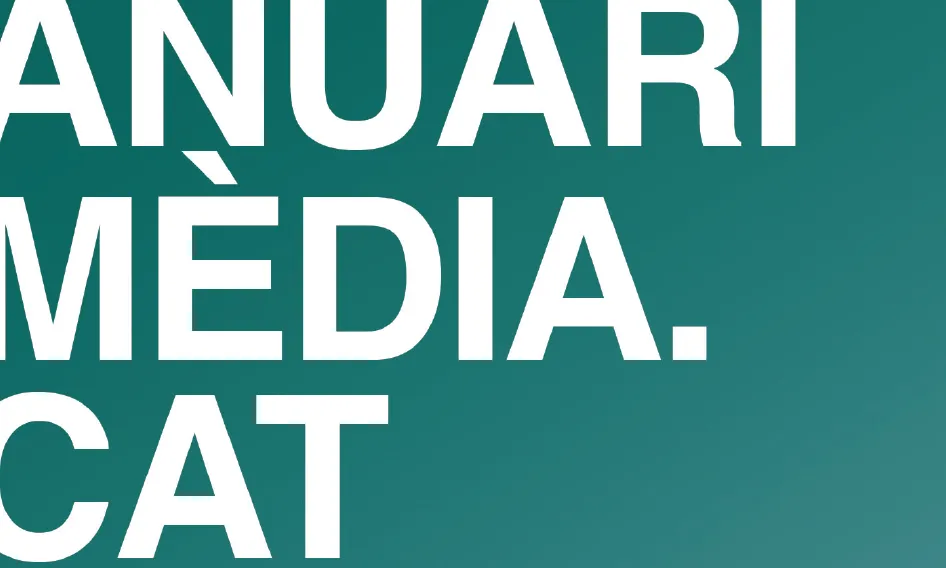 Part de la portada de l'Anuari Mèdia.cat 2012