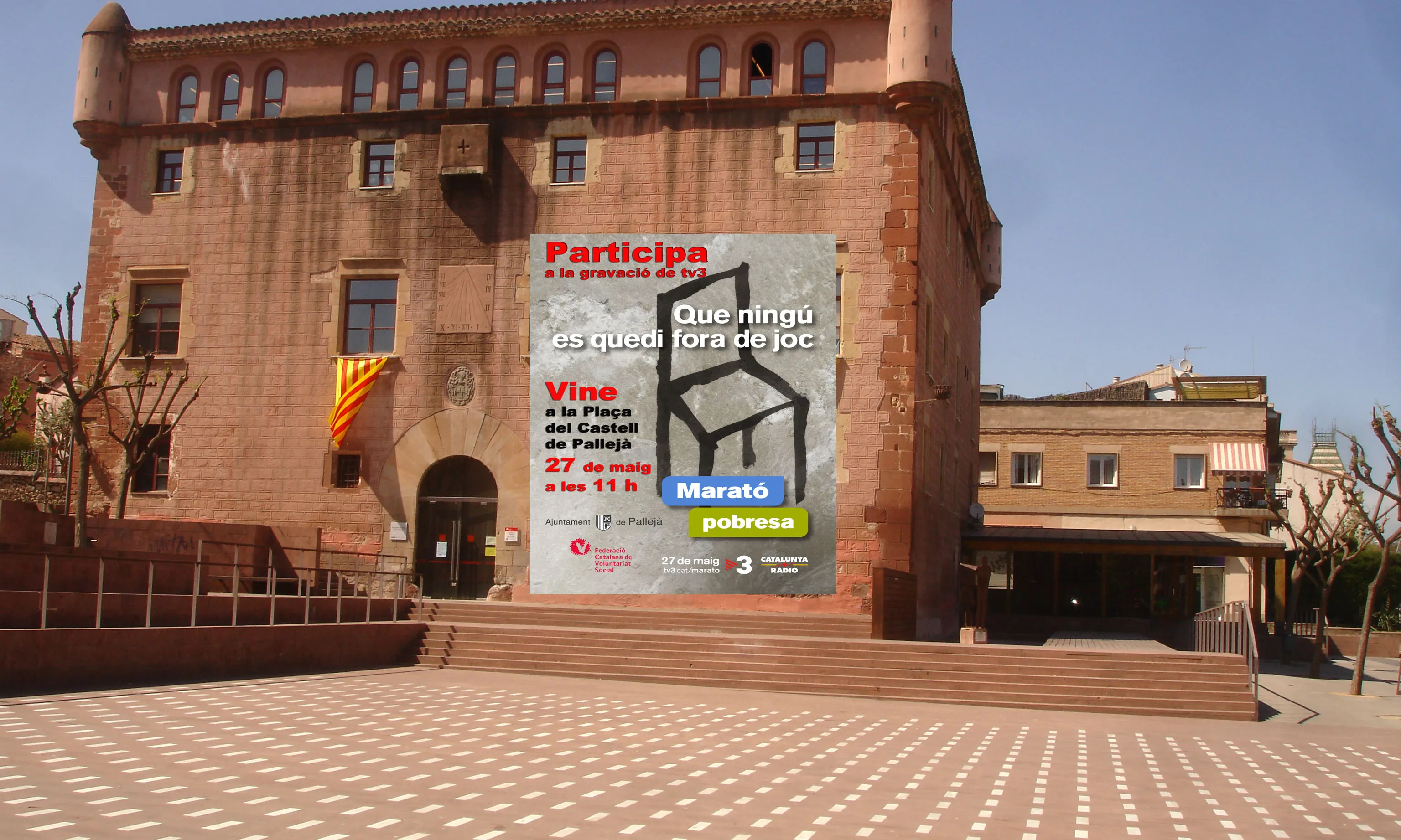 Plaça del Castell de Pallejà