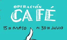 Logo de la campanya Operación Café