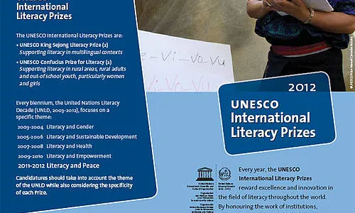 UNESCO International Literacy Prizes UNESCO International Literacy Prizes
