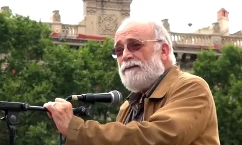 Arcadi Oliveres, al Fòrum Social Català el passat 9 de juny