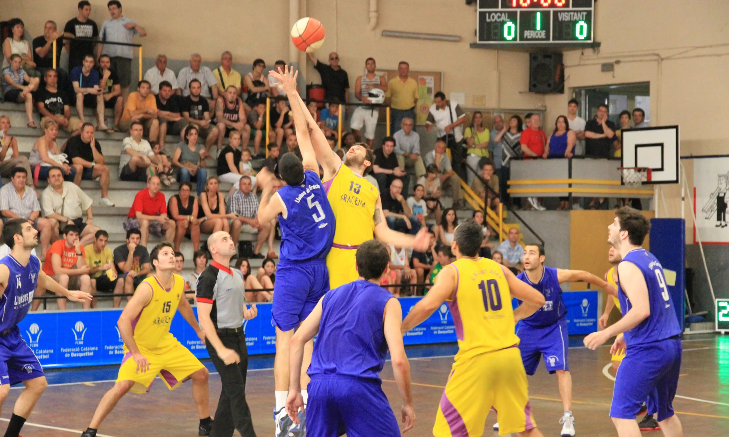 Lluïsos de Gràcia contra l'Aracena Sant Josep