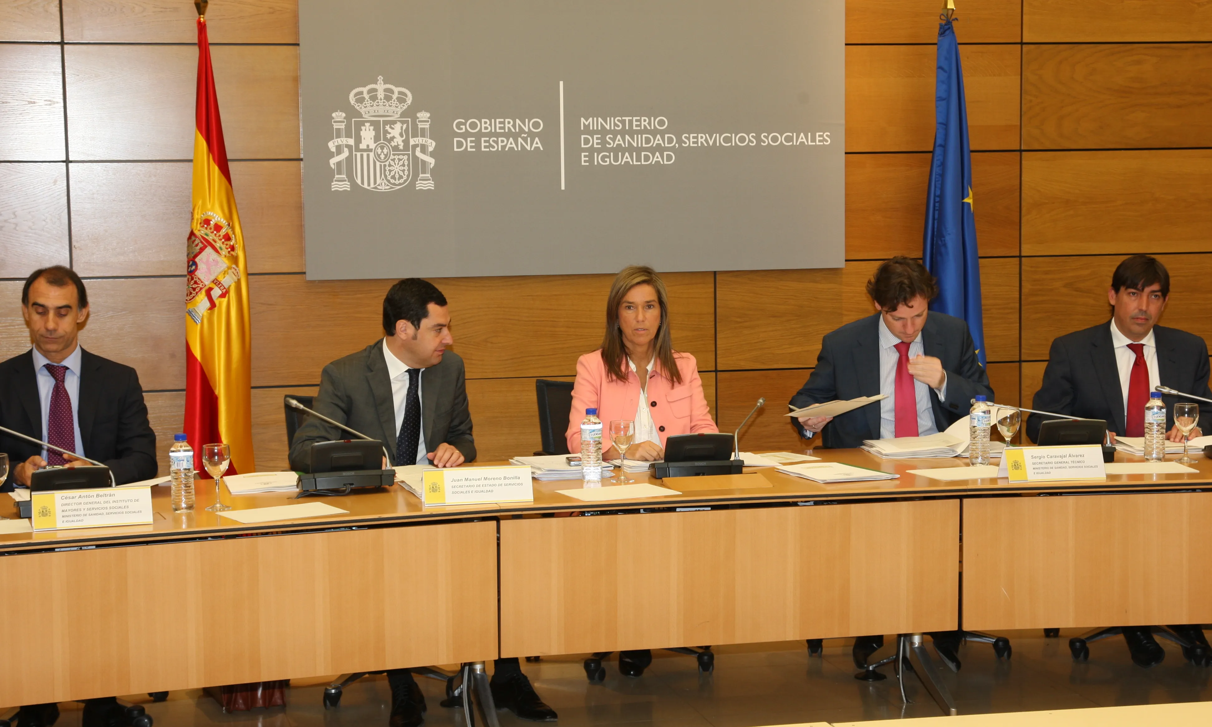 10/07/2012 - Reunion de la Conferencia Sectorial de Asuntos Sociales.