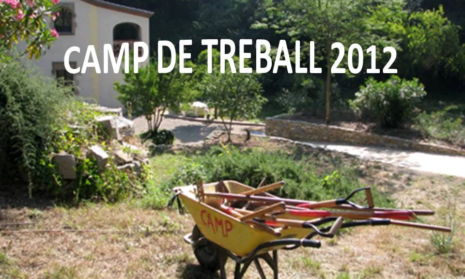 El camp de treball 2012 se centra en un jardí sensorial