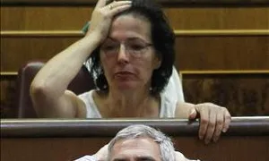 Reacció de Gaspar Llamazares a l'anunci de les mesures, imatge d'Andrés Kudacki.