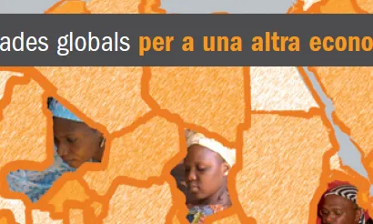 Part de la portada de la publicació "Mirades globals per a una altra economia"