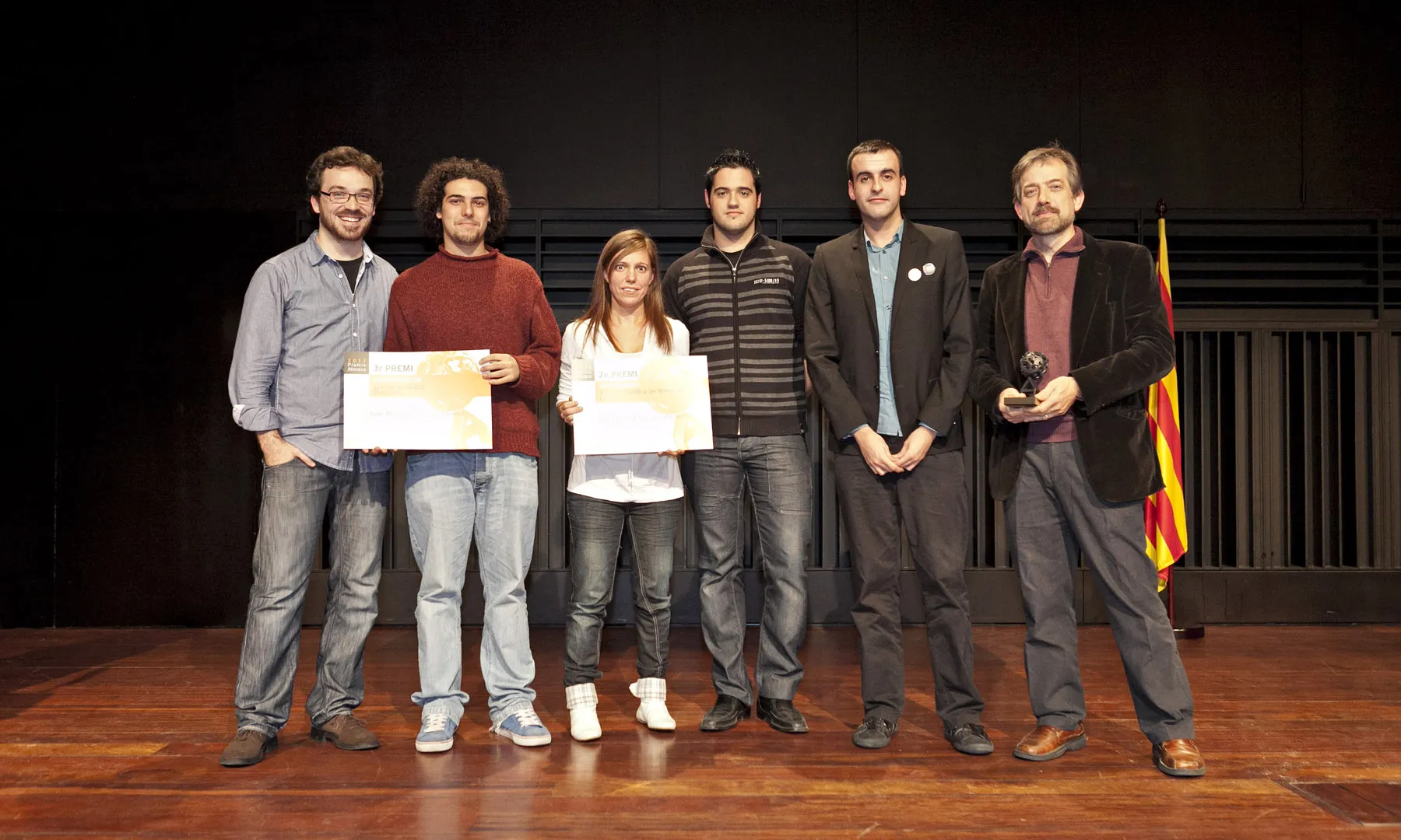 Guanyadors de l'edició 2011 dels Premis Jove, proposa!