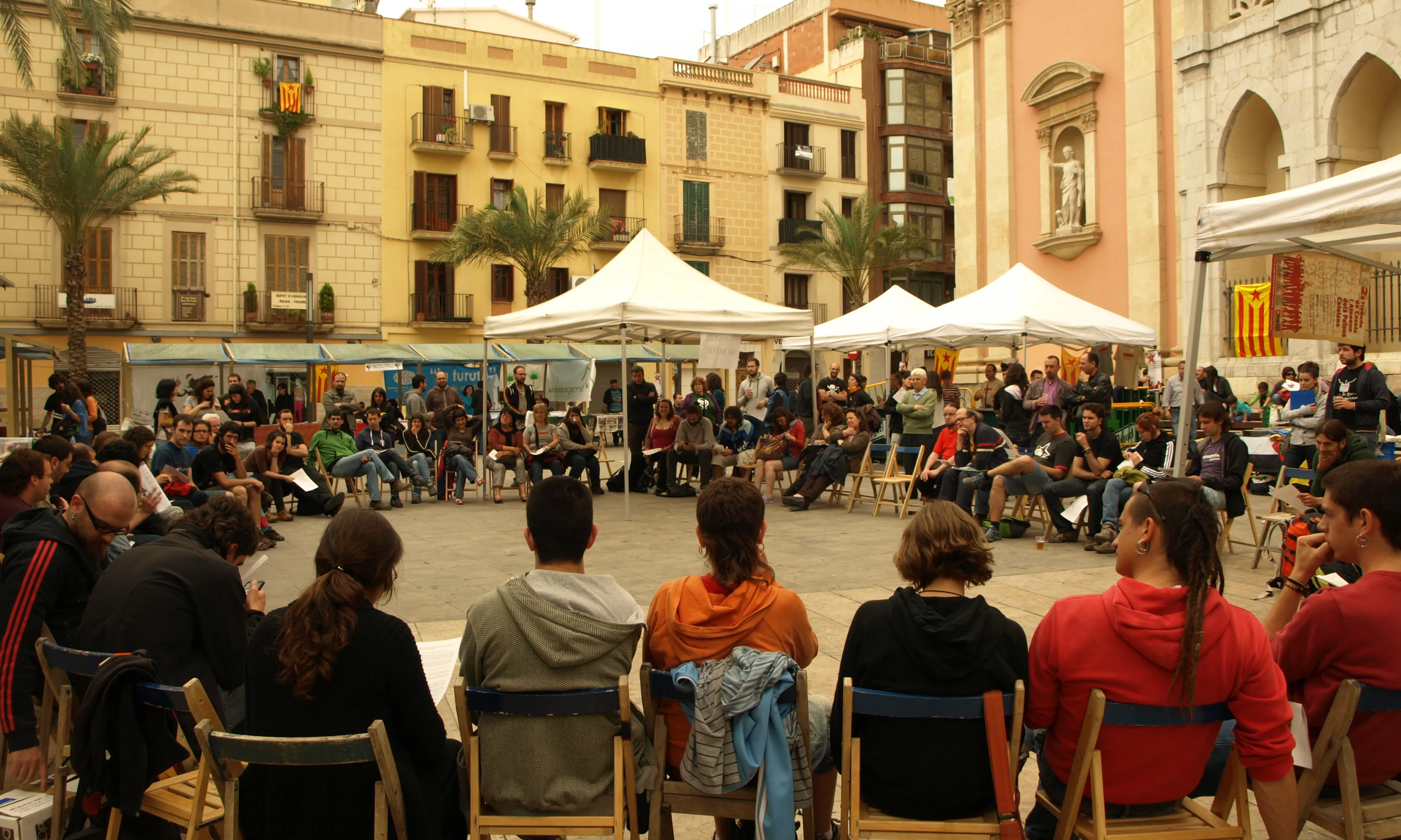 Imatge de l'Assemblea de la 2na Trobada de Casals i Ateneus a Vilanova