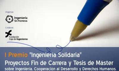 Cartell I Premi 'Enginyeria Solidària' Cartell I Premi 'Enginyeria Solidària'