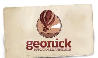 Logo de la xarxa social i cercador d'afinitats Geonick