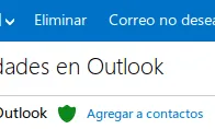 El nou menú de Outlook