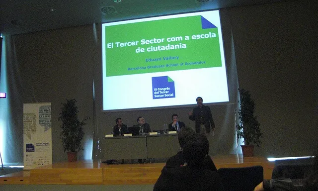 Imatge del III Congrés del Tercer Sector Social. Font: xarxanet.org (Flickr)