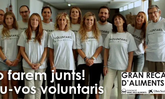 Imatge campanya Gran Recapte d'Aliments 2012