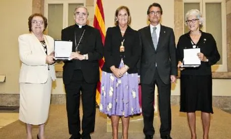 Càritas rep la Medalla d’honor del Parlament de Catalunya