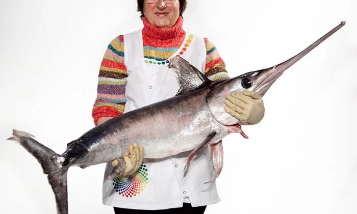 "Peixatera" fotografia presentada per Irene Serrat a Femitic 2012