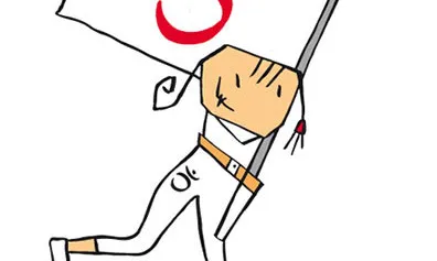 Petra, la mascota paralímpica dels Jocs de Barcelona 92