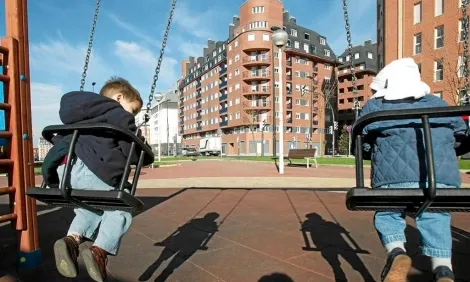 Infants al gronxador, Font: el mundo digital