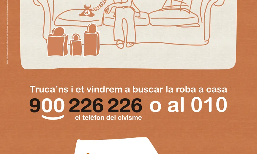Cartell de la campanya de recollida