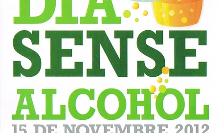 Cartell Dia sense alcohol