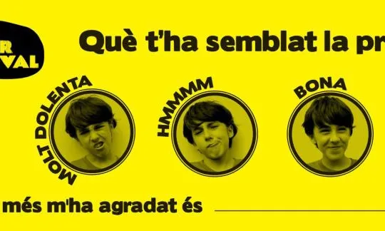 Els nens són crítics de cinema en el Meu Primer Festival