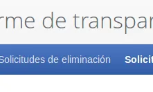 Informe transpàrencia de Google